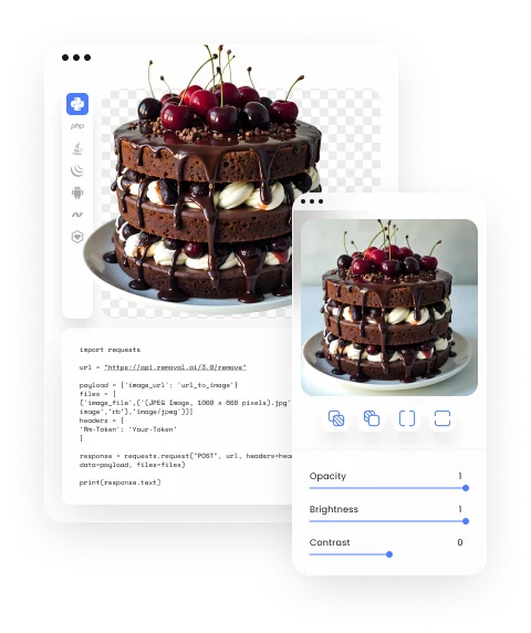 Image affichant l’interface de la plateforme e-commerce pour l’amélioration des produits